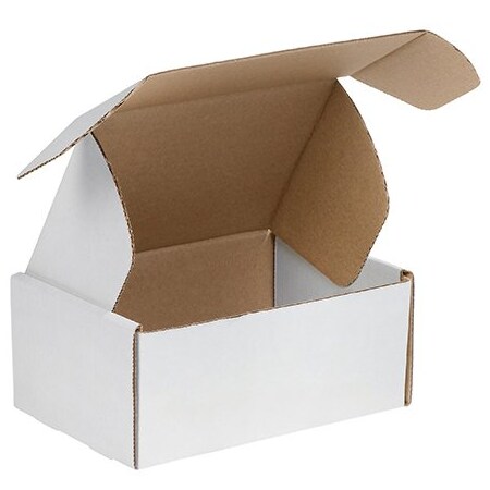 Bsc Preferred 9 x 6-1/4 x 4'' White Deluxe Literature Mailers, 50PK MFL964